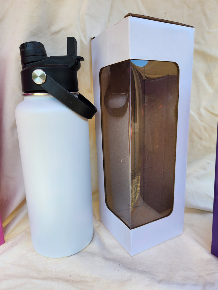 LDJ 32OZ HYDRATION BOTTLE-WHITE