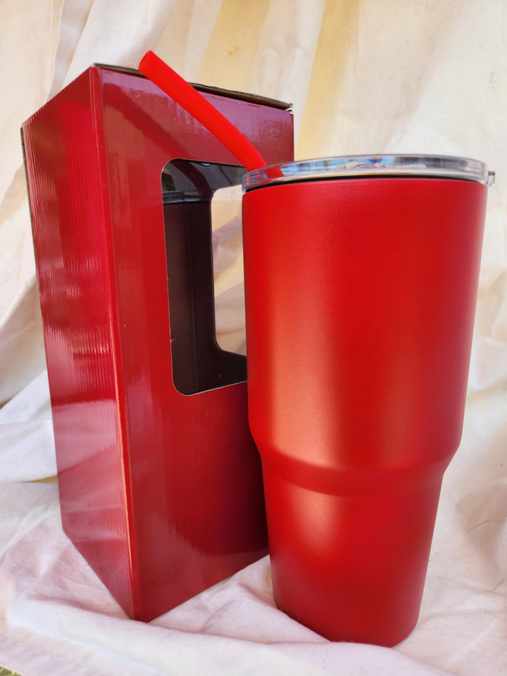 LDJ 30OZ TUMBLER-RED GLOSSY