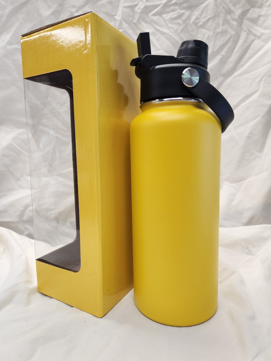 LDJ 32OZ HYDRATION BOTTLE-YELLOW