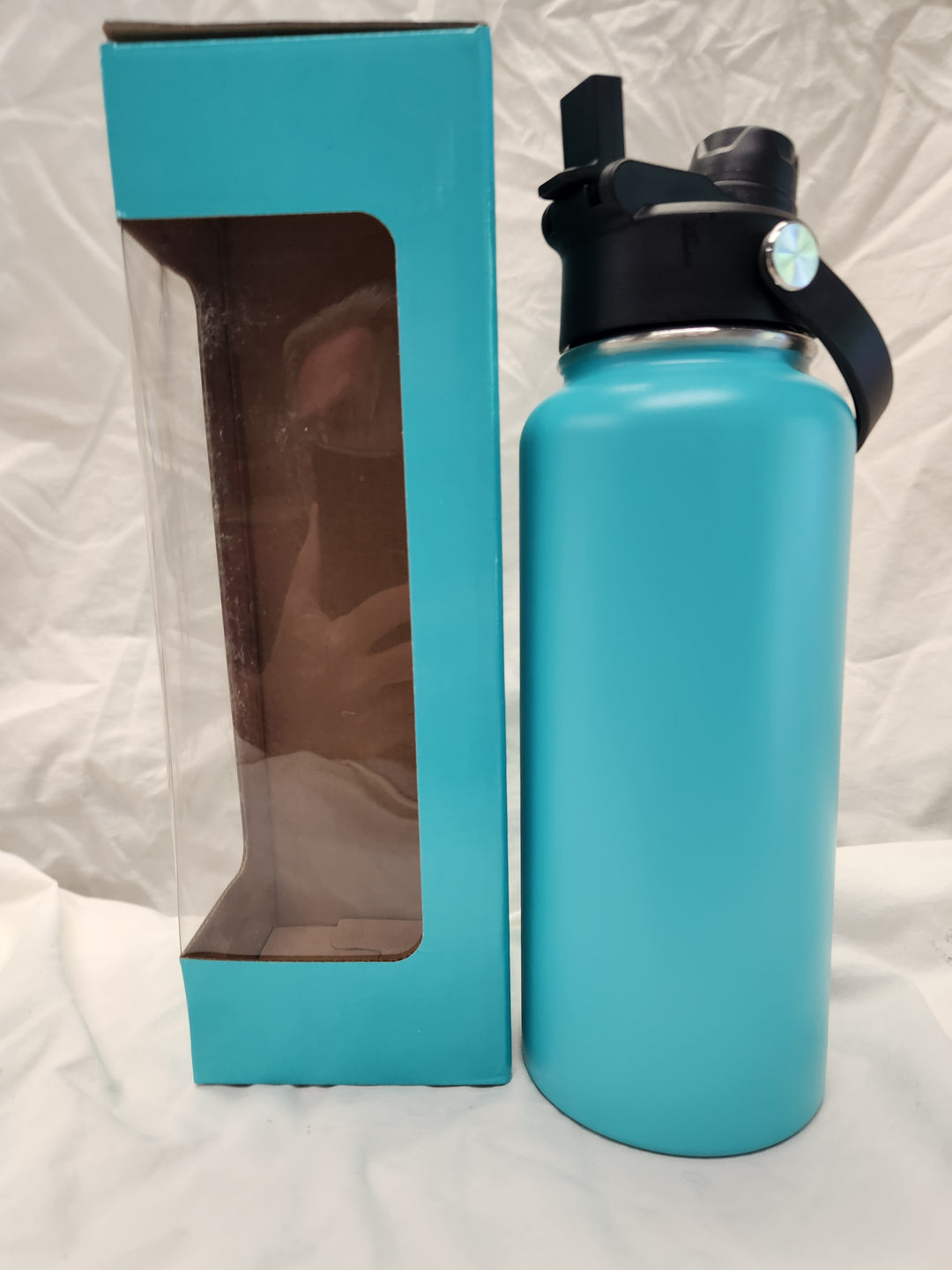 LDJ 32OZ HYDRATION BOTTLE-TEAL