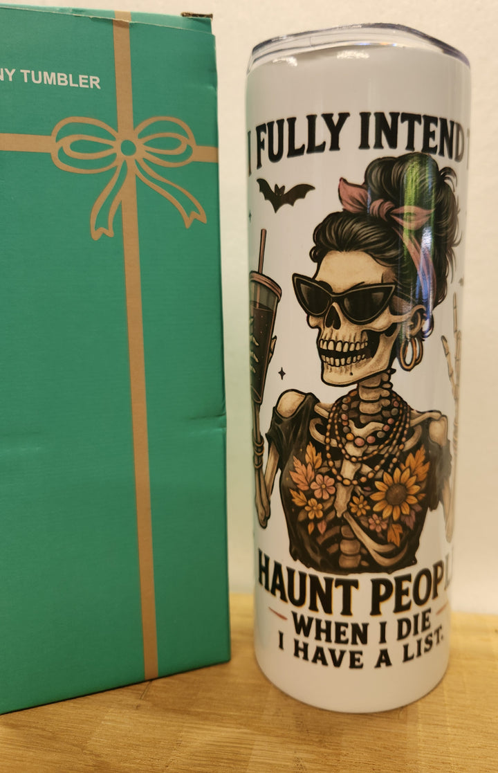 Your Next Favorite Tumbler – 20 oz Sublimation-Ready, Straight Wall, Gift-Boxed