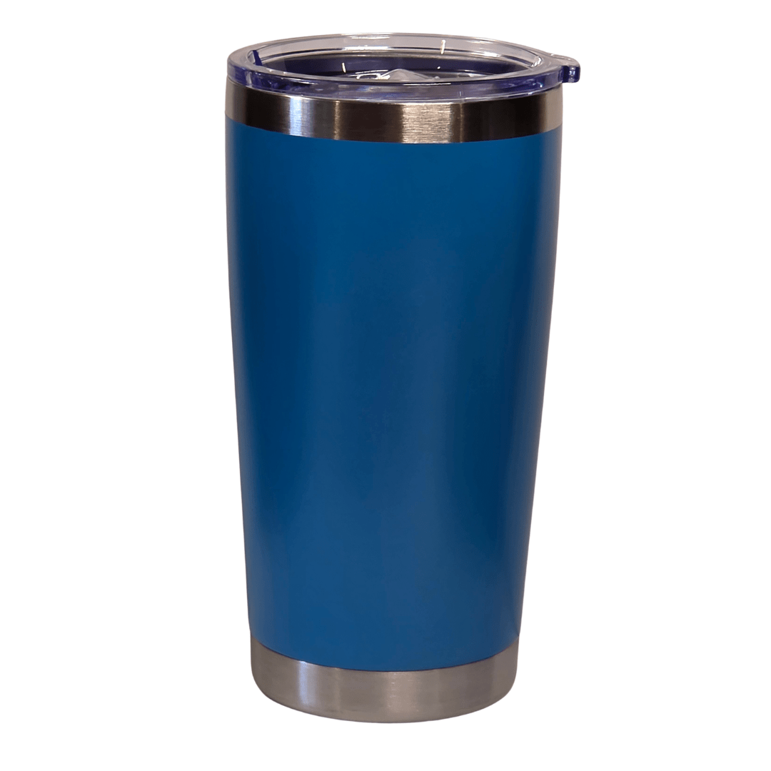 20oz Tapered – Blue - Laser Engraved by LDJ Engraving - Tumbler – 20oz Tapered