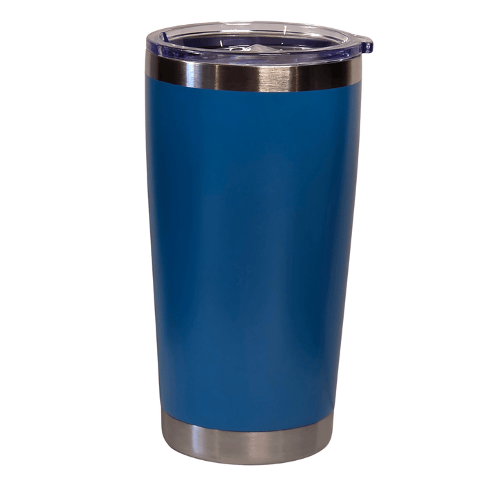 20oz Tapered – Blue - Laser Engraved by LDJ Engraving - Tumbler – 20oz Tapered
