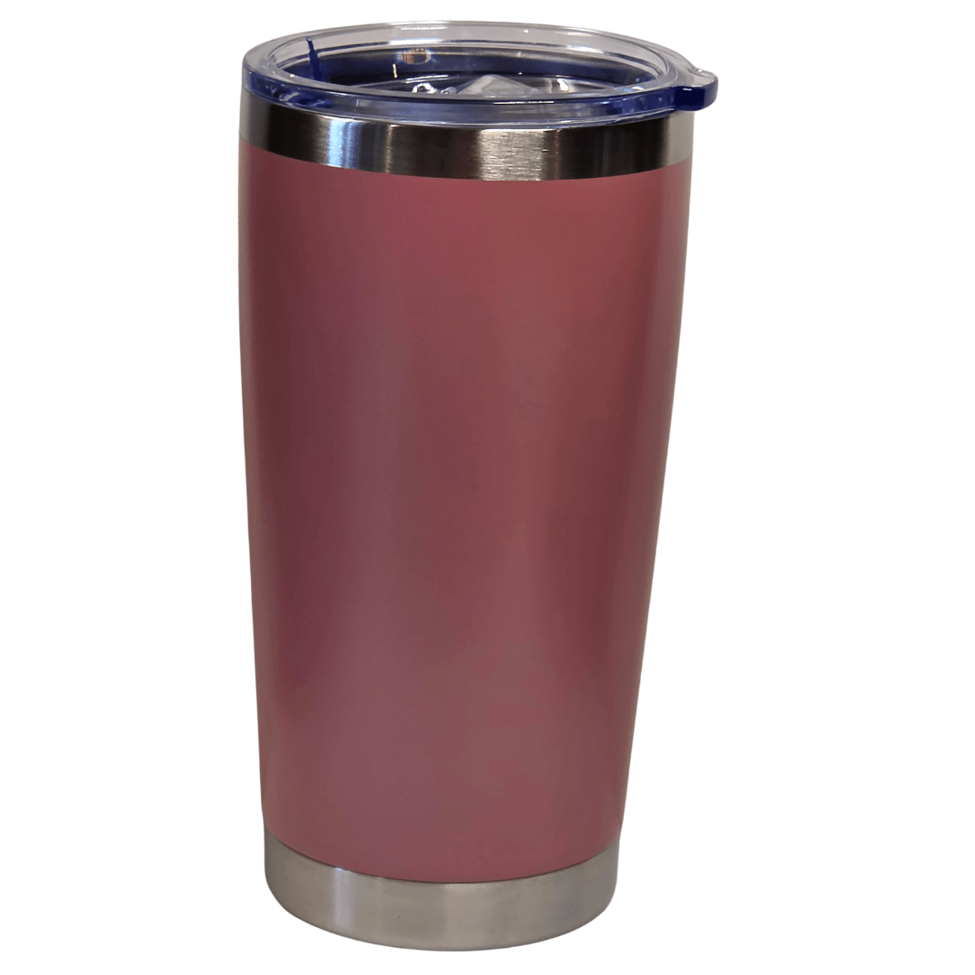 20oz Tapered – Pink - Laser Engraved by LDJ Engraving - Tumbler – 20oz Tapered
