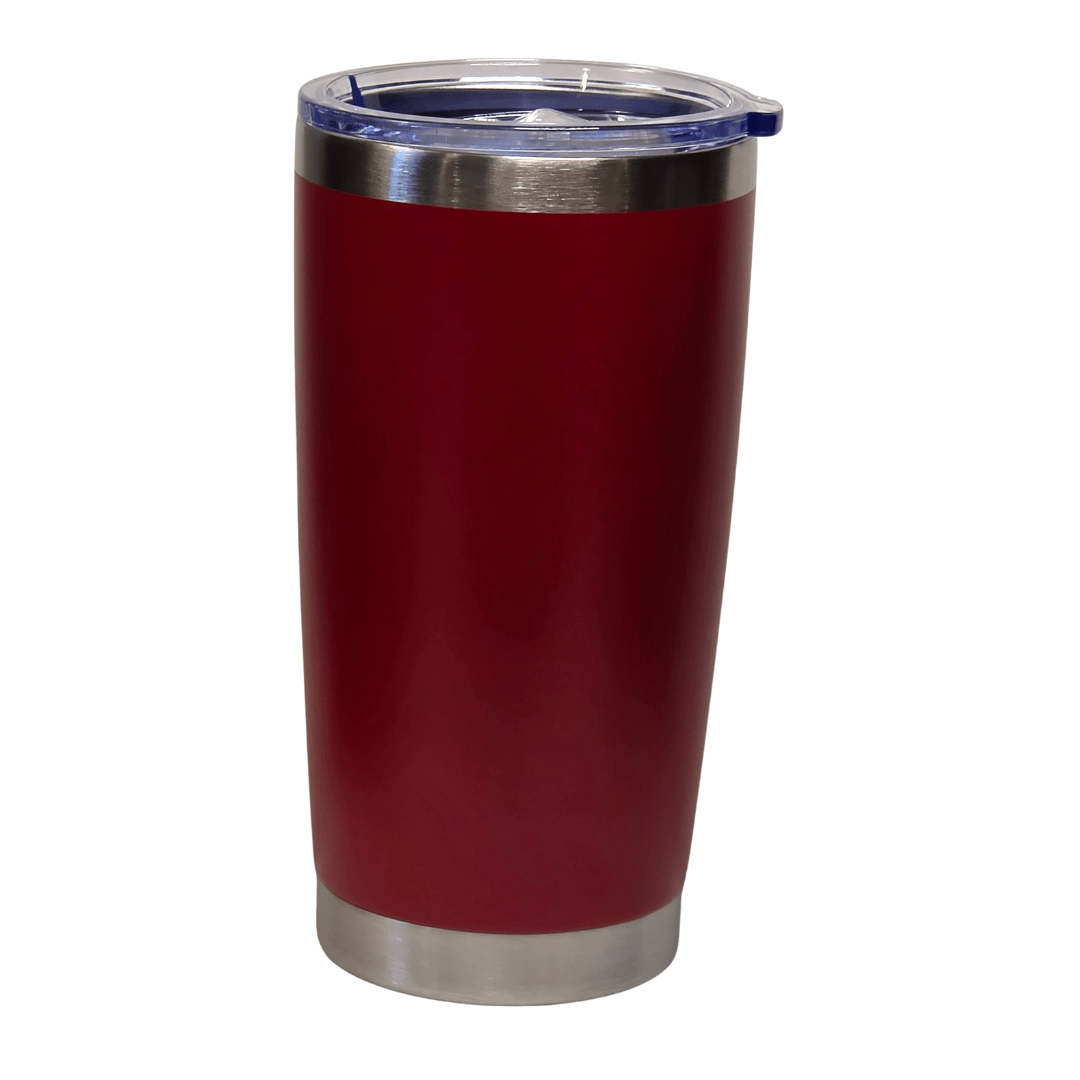 20oz Tapered – Red - Laser Engraved by LDJ Engraving - Tumbler – 20oz Tapered