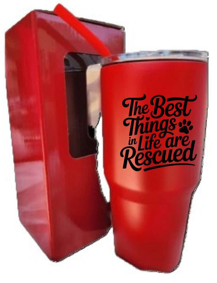  - 30oz Tumblers – Powder - Coated Grip & Custom Engraving - Laser Engraved by LDJ Engraving - 