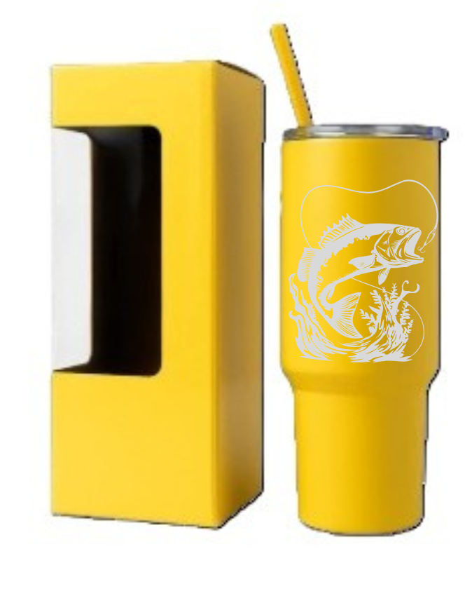 LDJ 30OZ TUMBLER-YELLOW