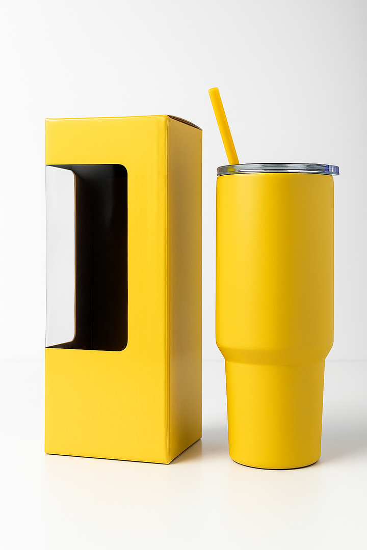 LDJ 30OZ TUMBLER-YELLOW