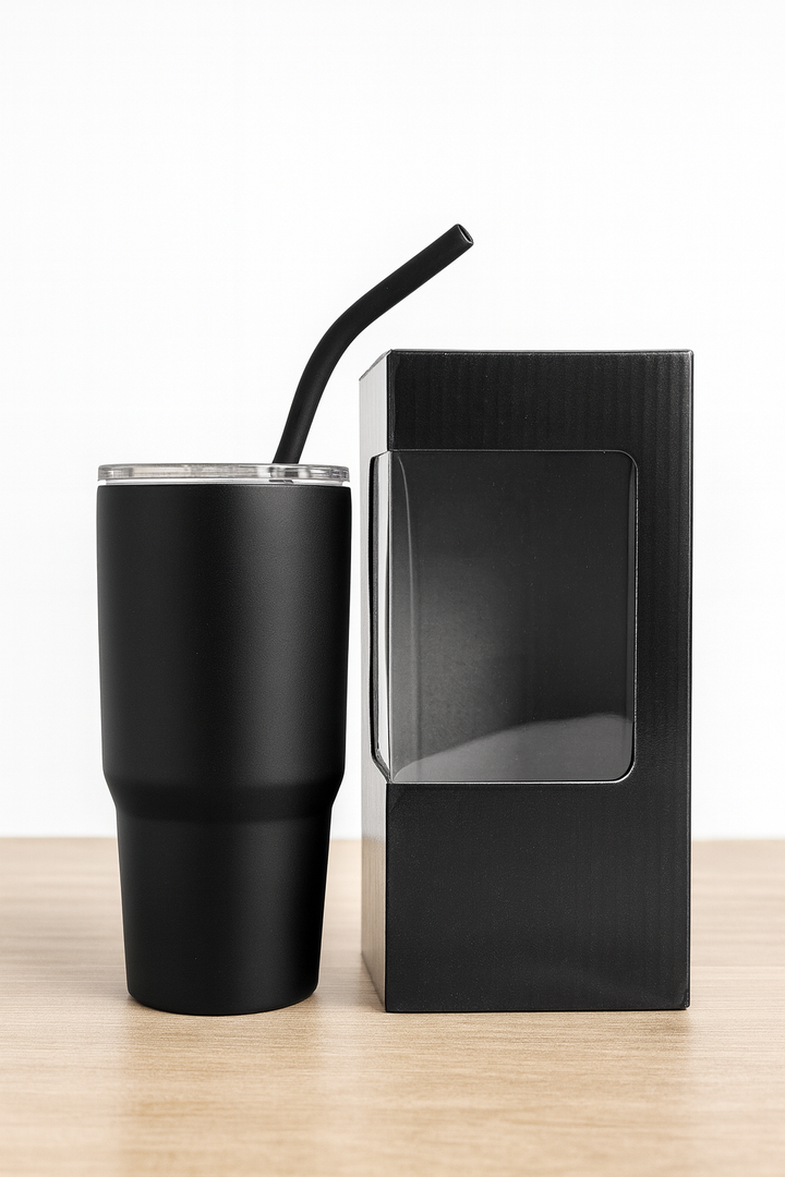 LDJ 30OZ TUMBLER-BLACK MATTE