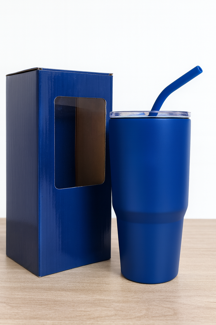 LDJ 30OZ TUMBLER-BLUE METALLIC