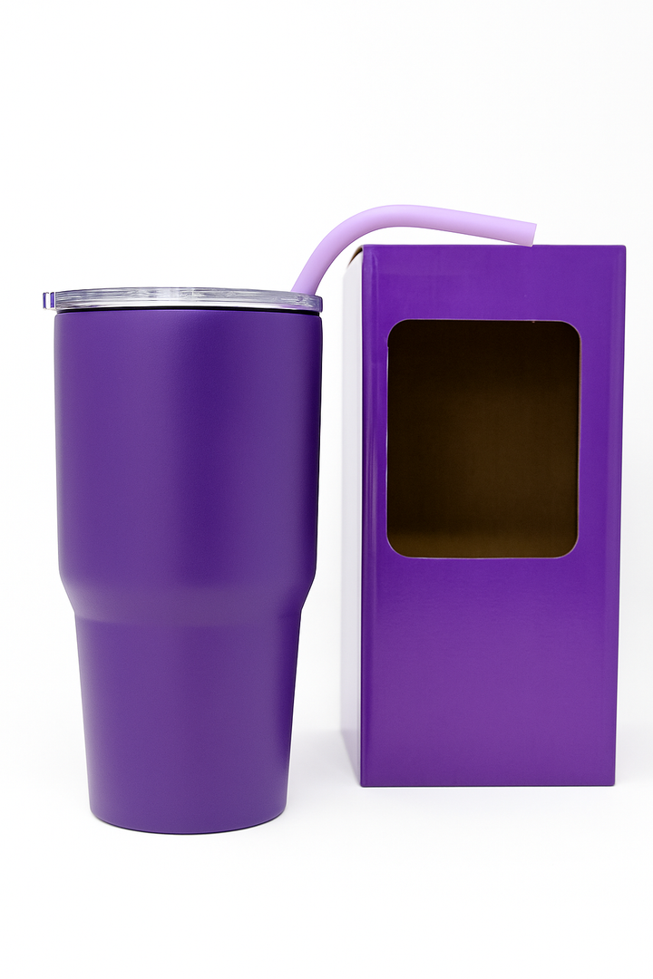 LDJ 30OZ TUMBLER-PURPLE MATTE