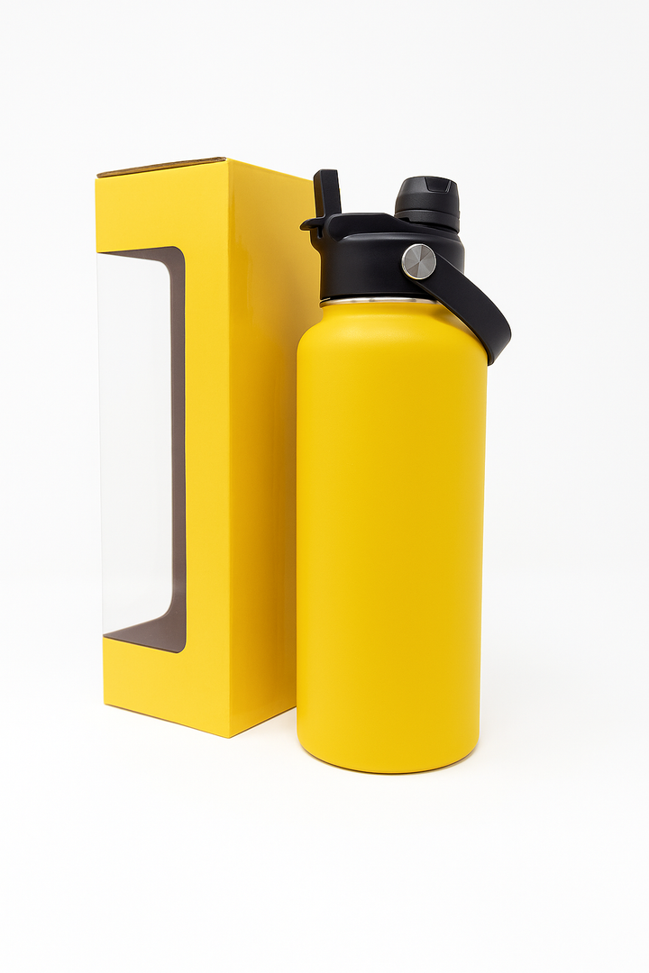 LDJ 32OZ HYDRATION BOTTLE-YELLOW
