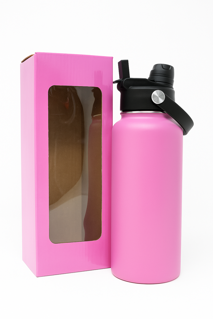 LDJ 32OZ HYDRATION BOTTLE-PINK