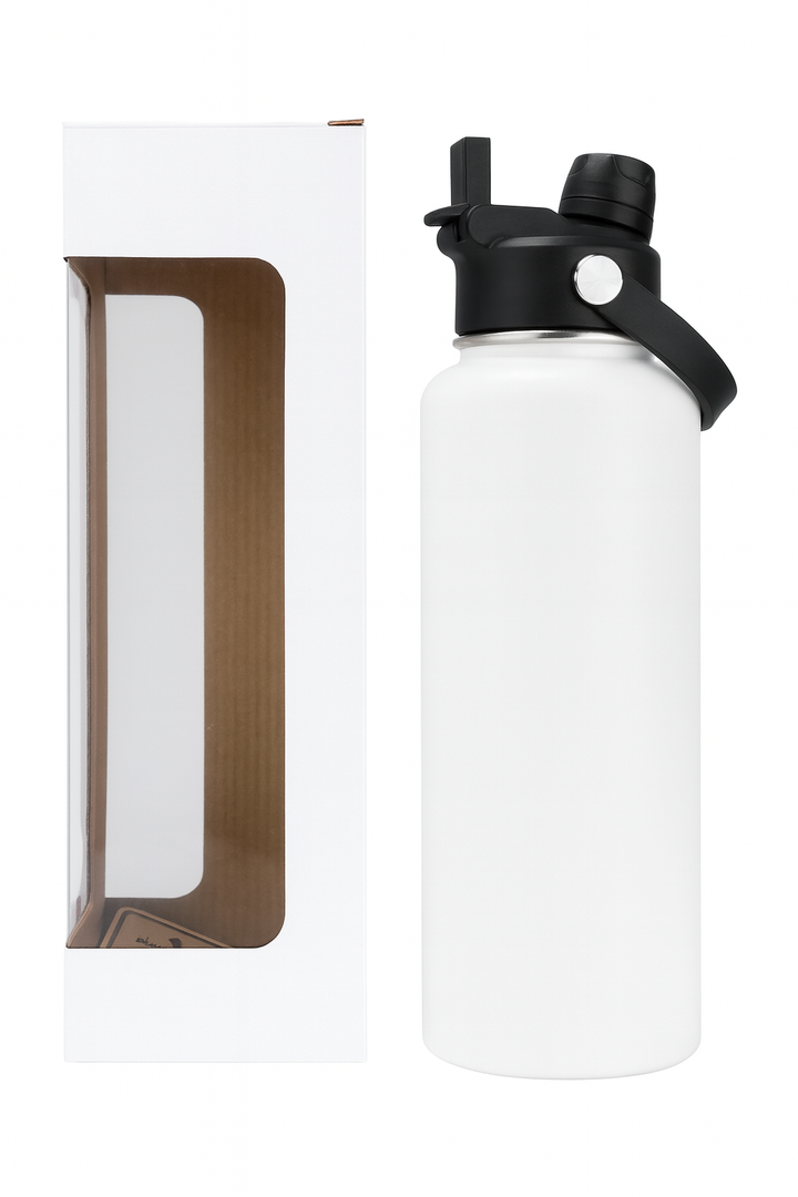 LDJ 32OZ HYDRATION BOTTLE-WHITE
