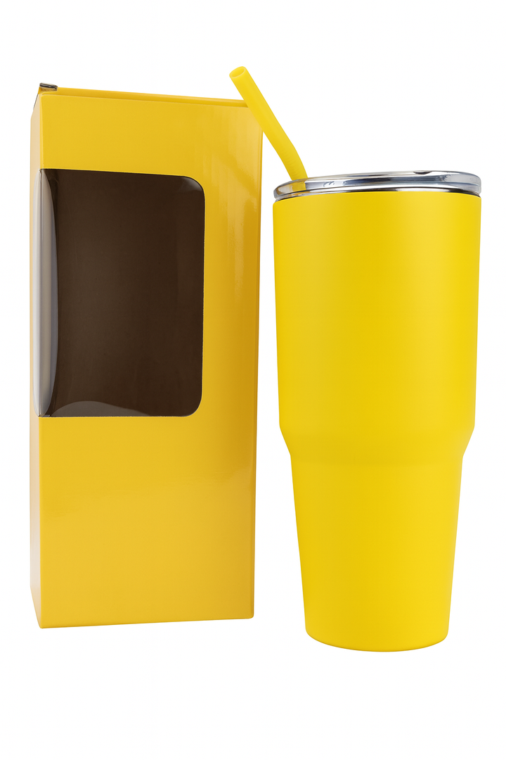 LDJ 40OZ TUMBLER-YELLOW