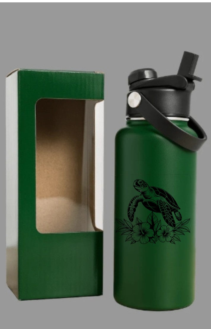 LDJ 32OZ HYDRATION BOTTLE-GREEN