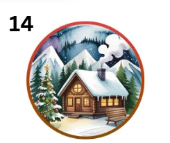 🎄 Double-Sided Sublimated Christmas Ornament