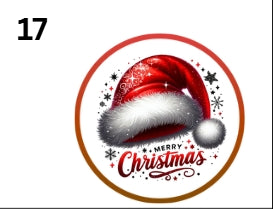 🎄 Double-Sided Sublimated Christmas Ornament