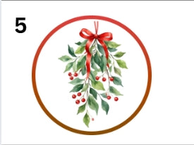 🎄 Double-Sided Sublimated Christmas Ornament