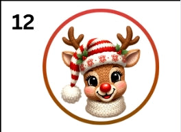 🎄 Double-Sided Sublimated Christmas Ornament