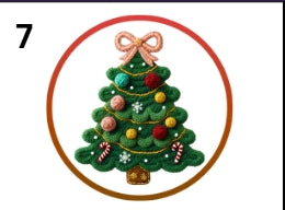 🎄 Double-Sided Sublimated Christmas Ornament