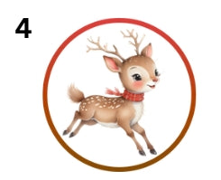 🎄 Double-Sided Sublimated Christmas Ornament