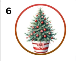 🎄 Double-Sided Sublimated Christmas Ornament