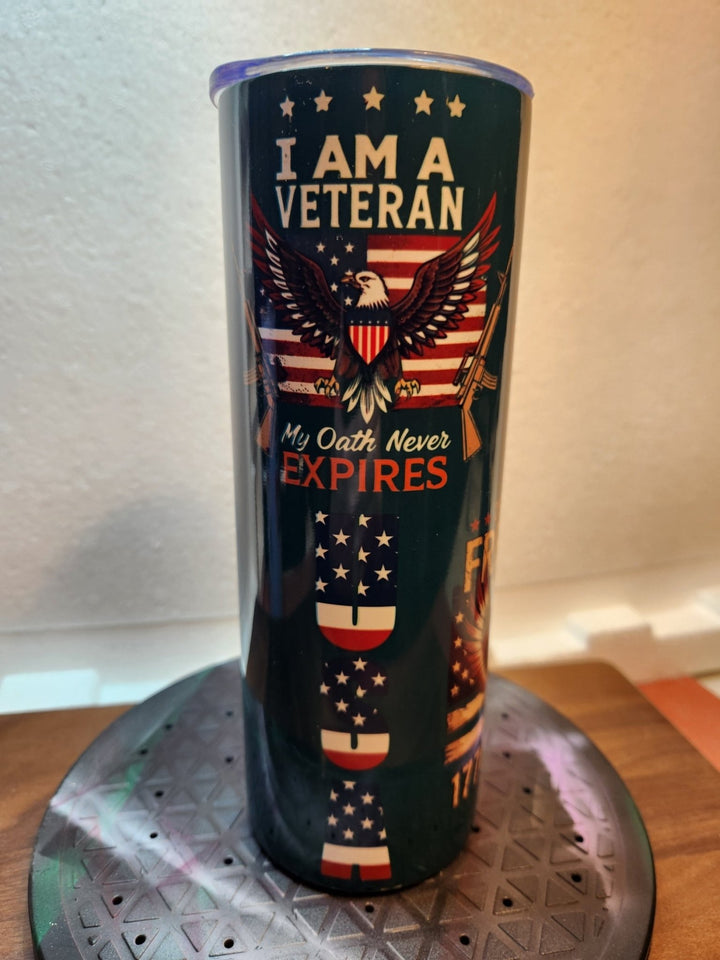Creator Showcase – 20oz Tumbler with Scenic River Wrap - Laser Engraved by LDJ Engraving - 