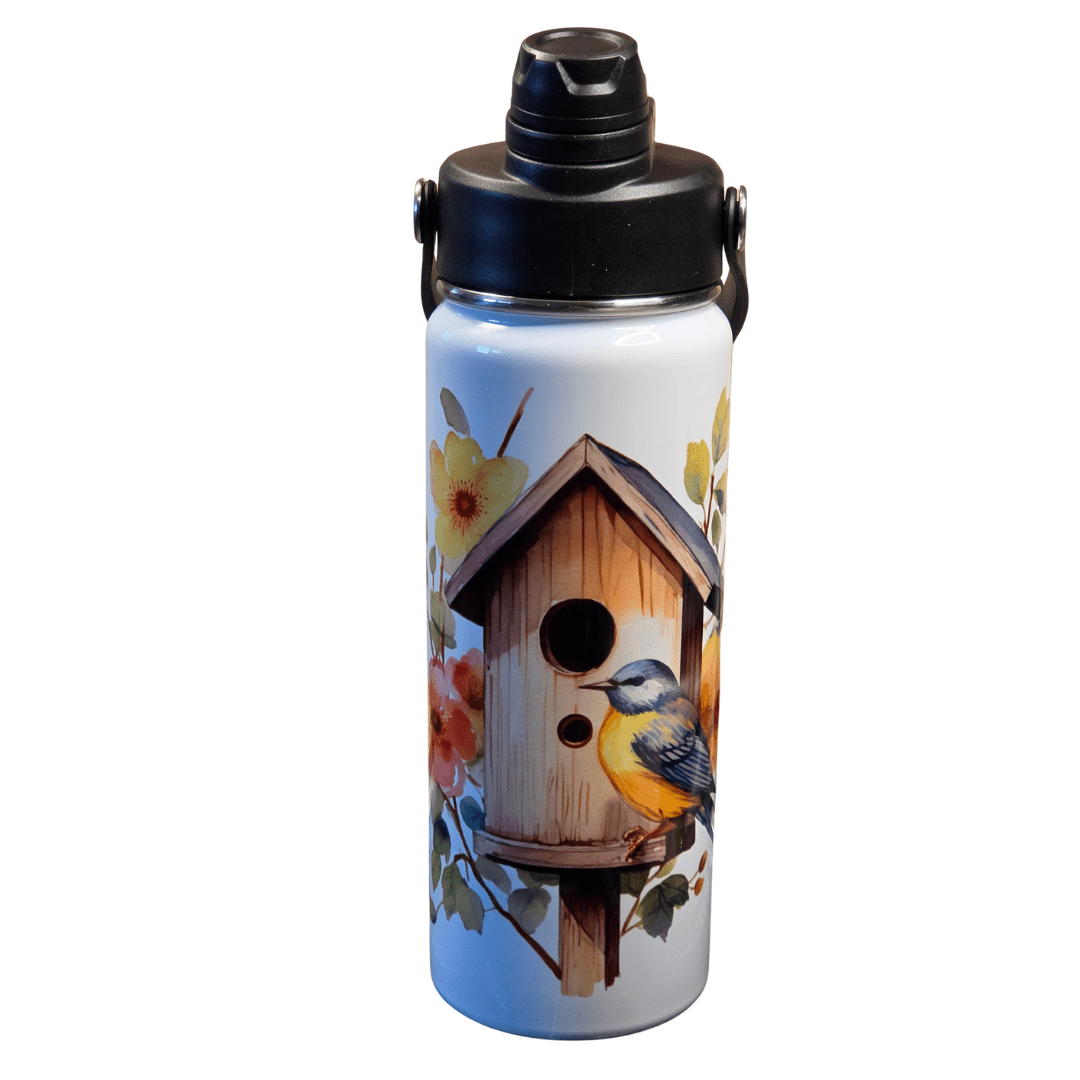 Creator Showcase – 32oz Hydro with Fantasy Dragon Wrap - Laser Engraved by LDJ Engraving - SUBLIMATION HYDRO