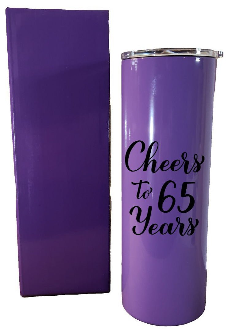 LDJ 20OZ SKINNY PUR - Laser Engraved by LDJ Engraving - 20OZ SKINNY TUMBLER