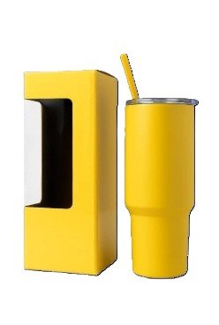 LDJ 30OZ TUMBLER - YELLOW - Laser Engraved by LDJ Engraving - 30OZ TUMBLER