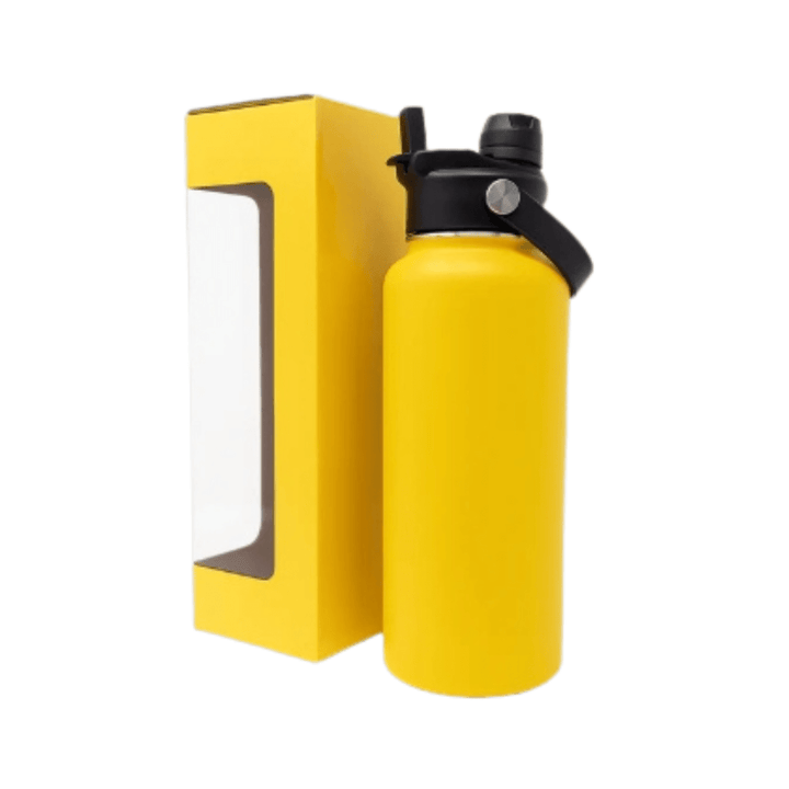 LDJ 32OZ HYDRATION BOTTLE - YELLOW - Laser Engraved by LDJ Engraving - 32OZ HYDRATION BOTTLE