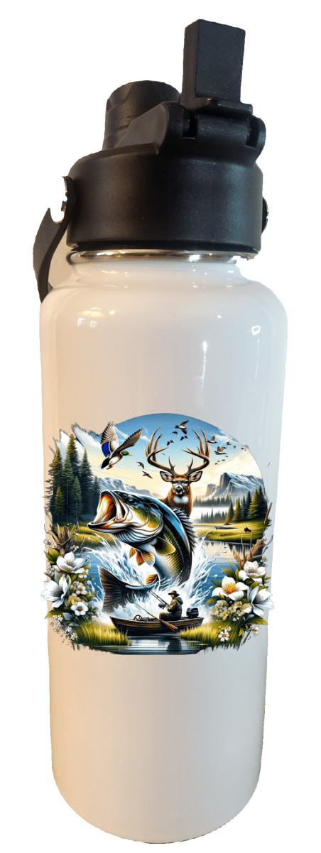 LDJ Sublimation – 32oz Hydro Bottle - Laser Engraved by LDJ Engraving - Hydro Bottle