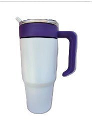 LDJ UNIVERSAL TUMBLER HANDLE - PURPLE - Laser Engraved by LDJ Engraving - HANDLE