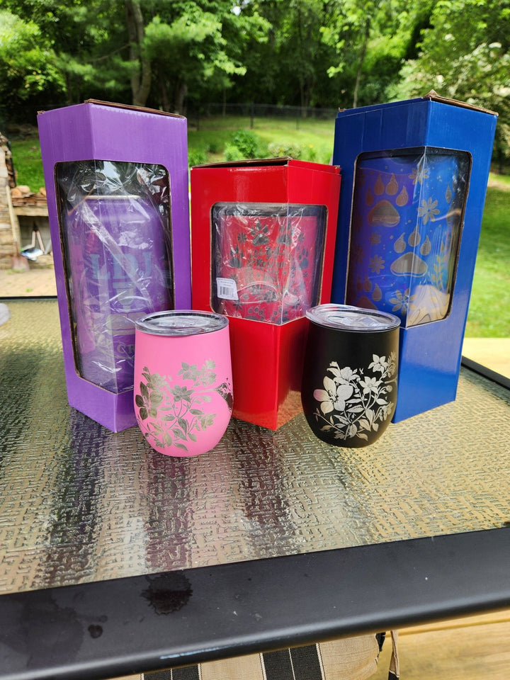 tumblers - Laser Engraved by LDJ Engraving - 